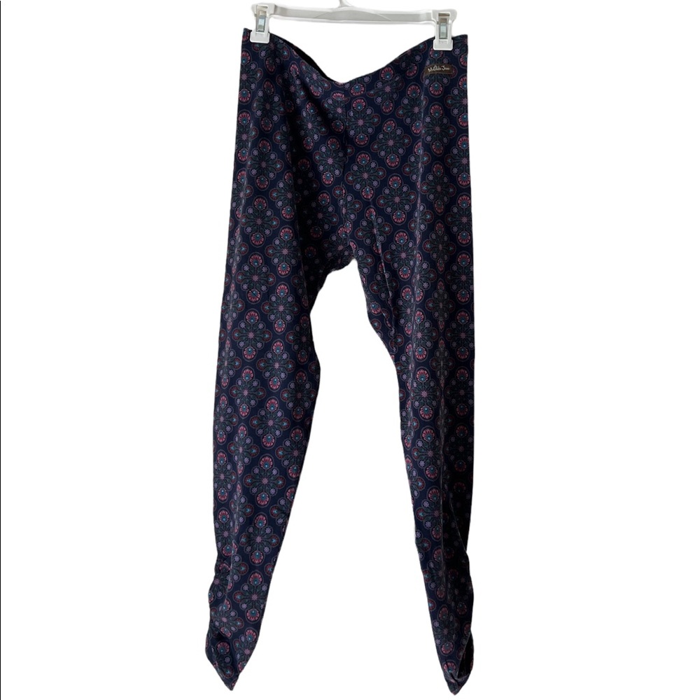 Matilda Jane womens leggings navy print